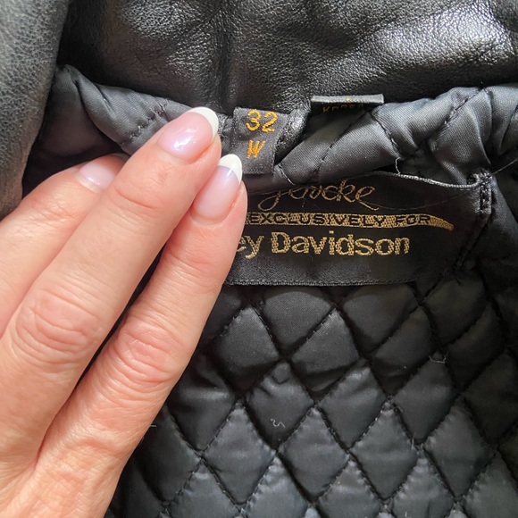 Hein Gericke for Harley Davison leather motorcycle jacket - Picture 7 of 7